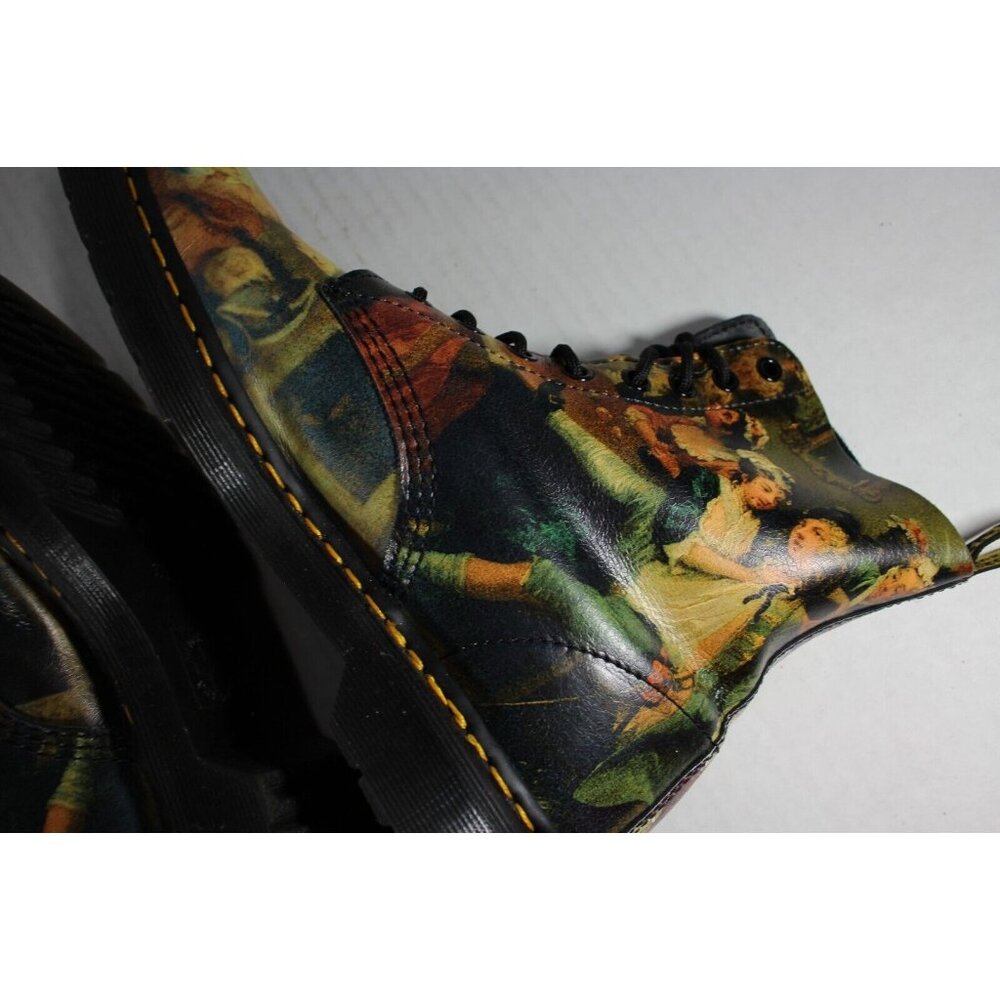 Dr. Martens Hogarth Renaissance Musuem Pascal 1460 Boots Mens 9 RARE F1046 - Picture 6 of 12